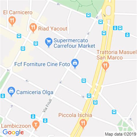 via maestri campionesi milano maps